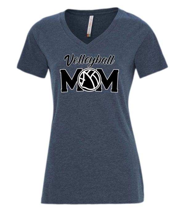 Volleyball mom t-shirt Black logo